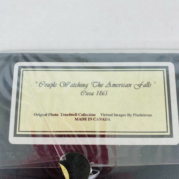 Couple Niagara Falls‎ NY Stereoview 3d Photo - Picture 8 of 8